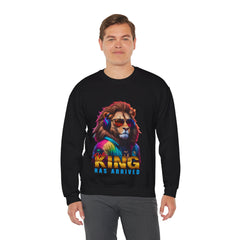 The King Has Arrived - Men's Heavy Blend™ Crewneck Sweatshirt