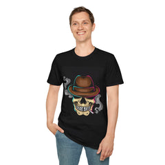 Gangster Skull - Men's Softstyle T-Shirt
