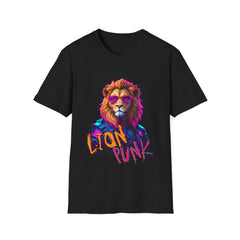 Punk Lion - Men's Softstyle T-Shirt