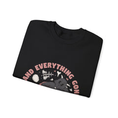 Keep Calm And Every Things Gonna Be Okay - Unisex Heavy Blend™ Crewneck Sweatshirt