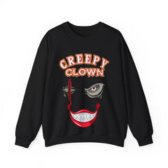 Creepy Clown - Unisex Heavy Blend™ Crewneck Sweatshirt