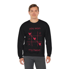 You Won My Heart - Unisex Heavy Blend™ Crewneck Sweatshirt