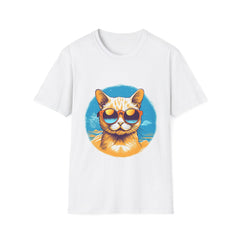 Cute Burmilla Cat - Unisex Softstyle T-Shirt