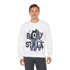 The Boy Style - Men's Heavy Blend™ Crewneck Sweatshirt