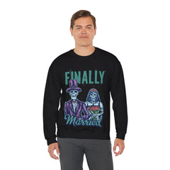 Finally Married - Unisex Heavy Blend™ Crewneck Sweatshirt