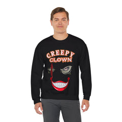 Creepy Clown - Unisex Heavy Blend™ Crewneck Sweatshirt