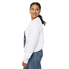 Angel Wing Cross - Women's Heavy Blend™ Crewneck Sweatshirt