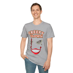 Creepy Clown - Unisex Softstyle T-Shirt