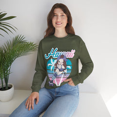 Hawaii -Women's Heavy Blend™ Crewneck Sweatshirt