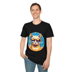 Cute Burmilla Cat - Unisex Softstyle T-Shirt