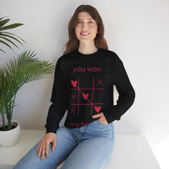 You Won My Heart - Unisex Heavy Blend™ Crewneck Sweatshirt