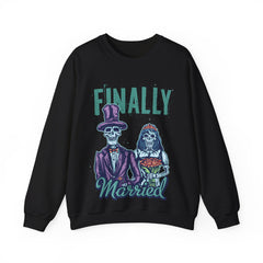 Finally Married - Unisex Heavy Blend™ Crewneck Sweatshirt