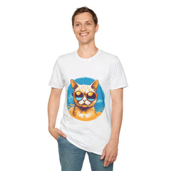 Cute Burmilla Cat - Unisex Softstyle T-Shirt
