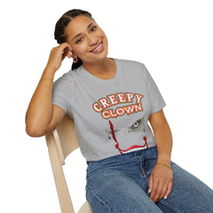 Creepy Clown - Unisex Softstyle T-Shirt