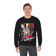 It's Time To Jump - Unisex Heavy Blend™ Crewneck Sweatshirt