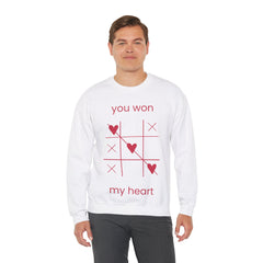 You Won My Heart - Unisex Heavy Blend™ Crewneck Sweatshirt