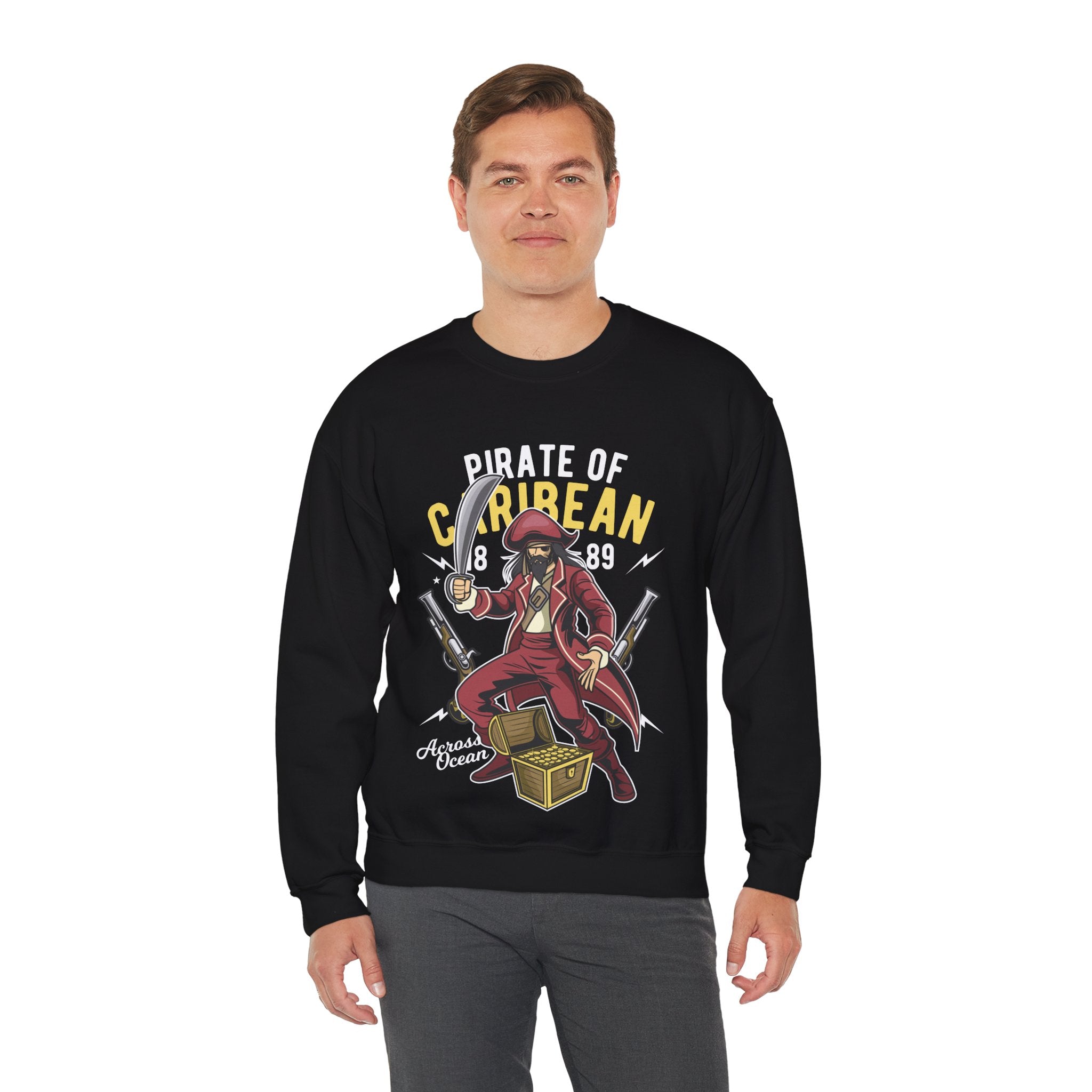 Pirate Of Caribean - Men's Heavy Blend™ Crewneck Sweatshirt