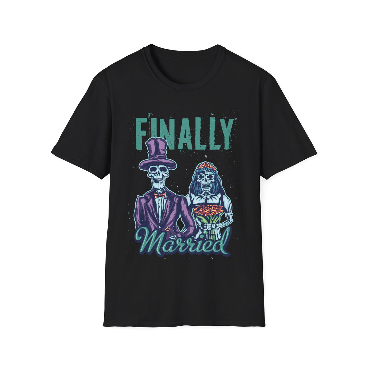 Finally Married - Unisex Softstyle T-Shirt