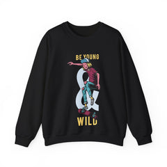 Be Young & Wild - Men's Heavy Blend™ Crewneck Sweatshirt