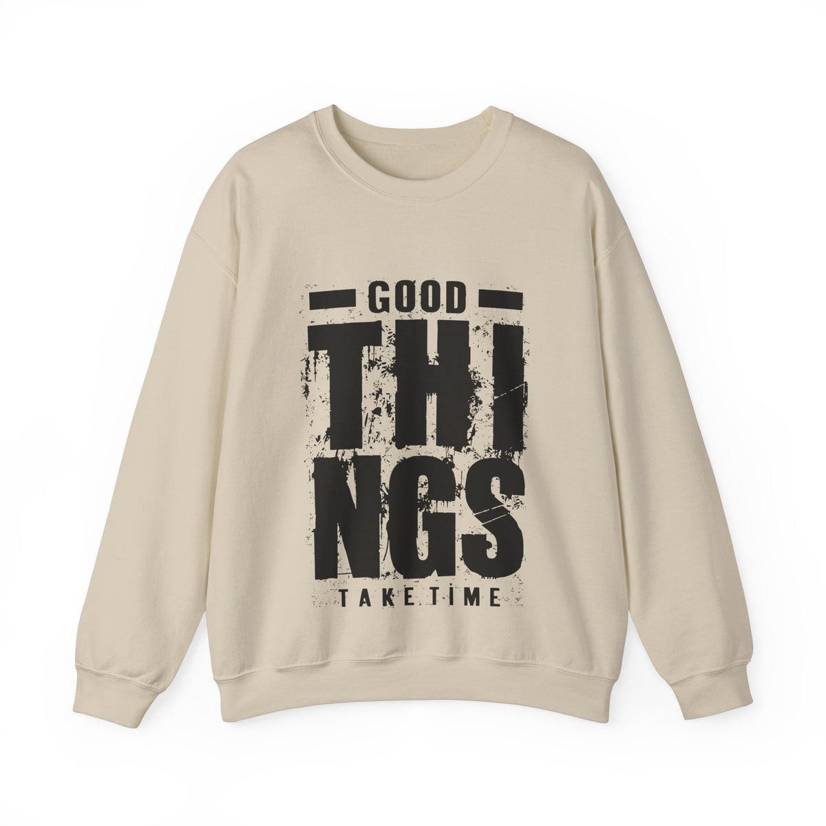 Good Things Take Time - Unisex Heavy Blend™ Crewneck Sweatshirt