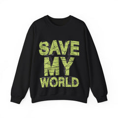 Save My World - Unisex Heavy Blend™ Crewneck Sweatshirt