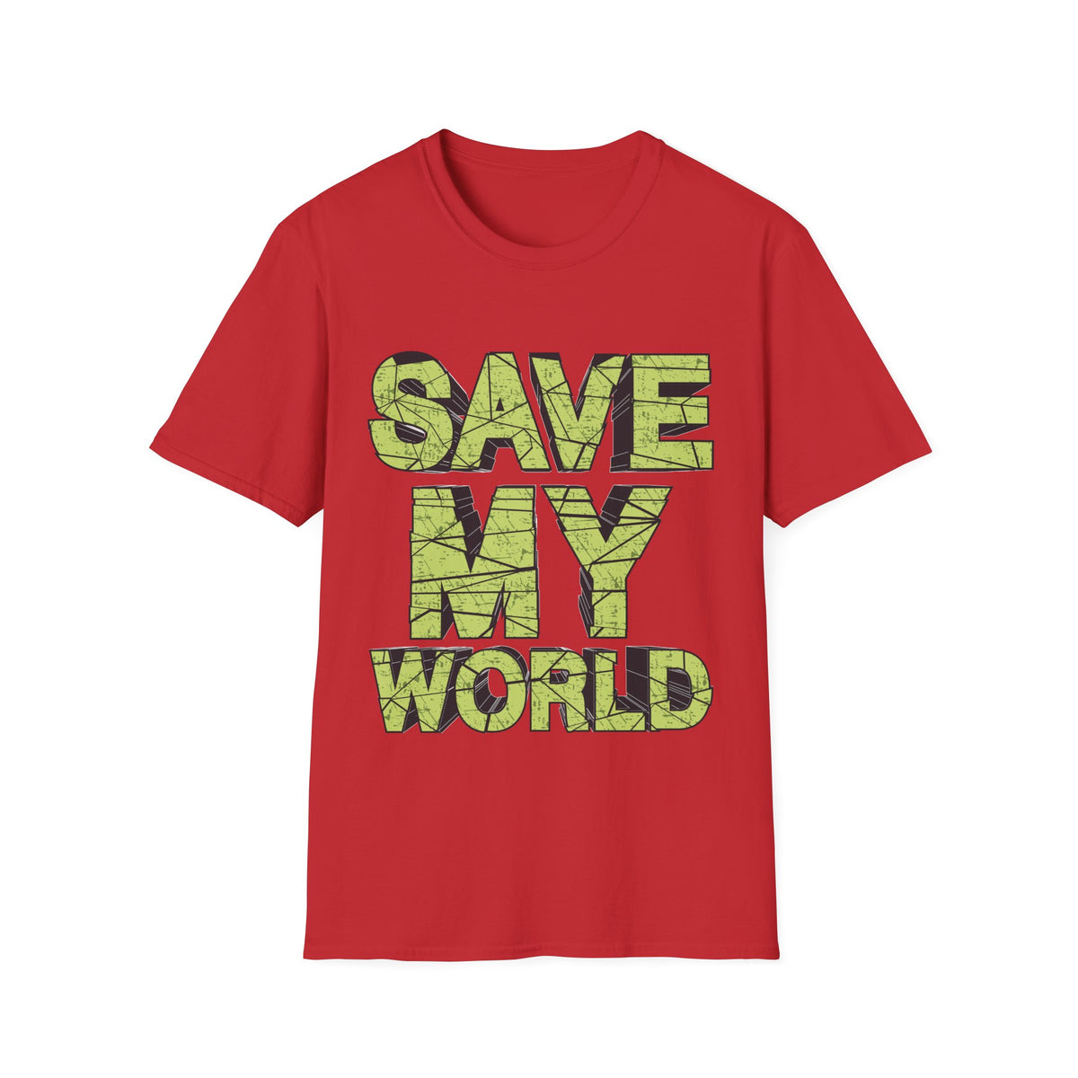 Save My World - Unisex Softstyle T-Shirt