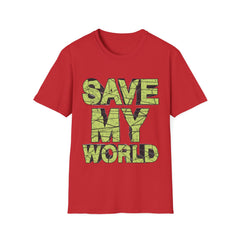 Save My World - Unisex Softstyle T-Shirt
