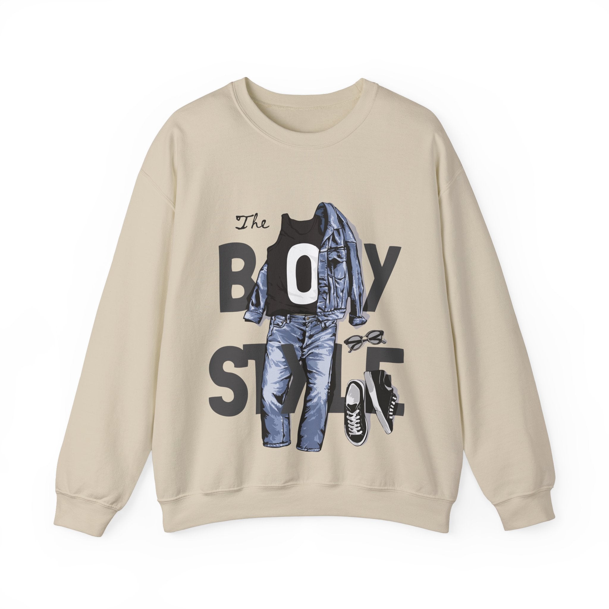 The Boy Style - Men's Heavy Blend™ Crewneck Sweatshirt