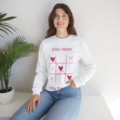 You Won My Heart - Unisex Heavy Blend™ Crewneck Sweatshirt