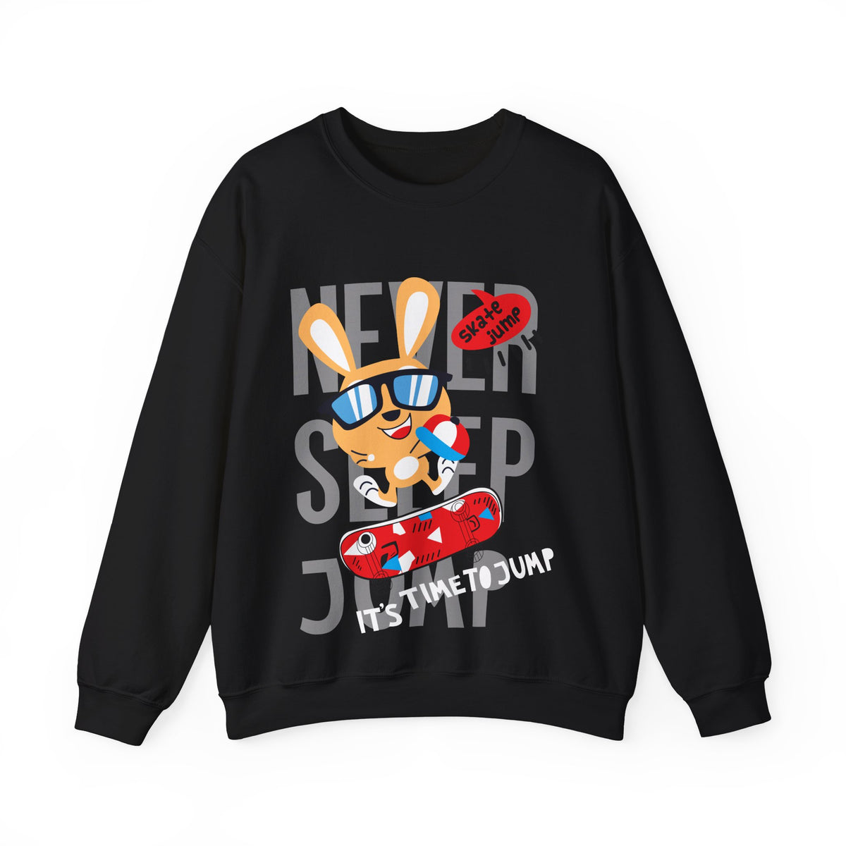 It's Time To Jump - Unisex Heavy Blend™ Crewneck Sweatshirt
