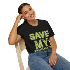 Save My World - Unisex Softstyle T-Shirt