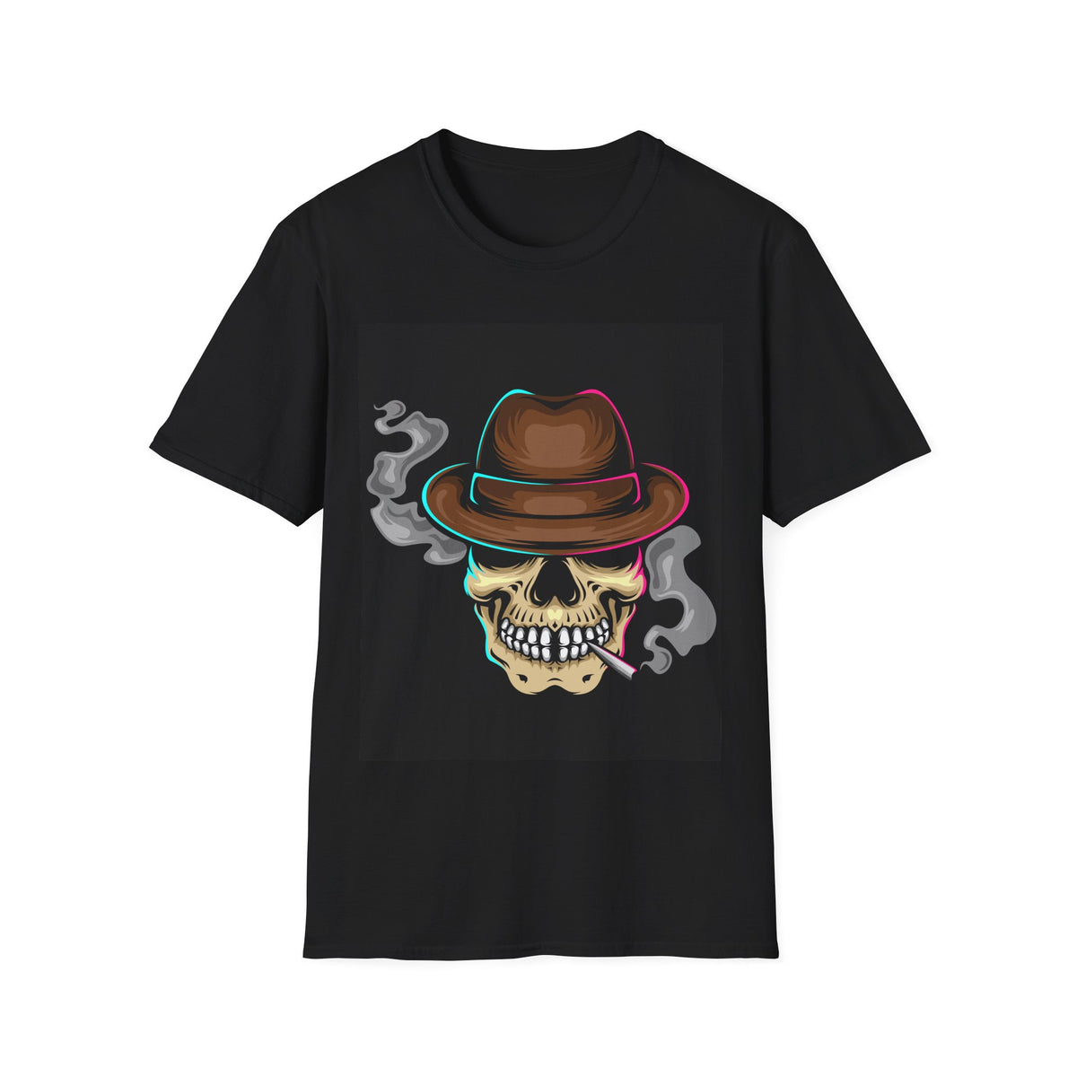 Gangster Skull - Men's Softstyle T-Shirt