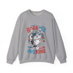 Born To Be Awesome - Unisex Heavy Blend™ Crewneck Sweatshirt