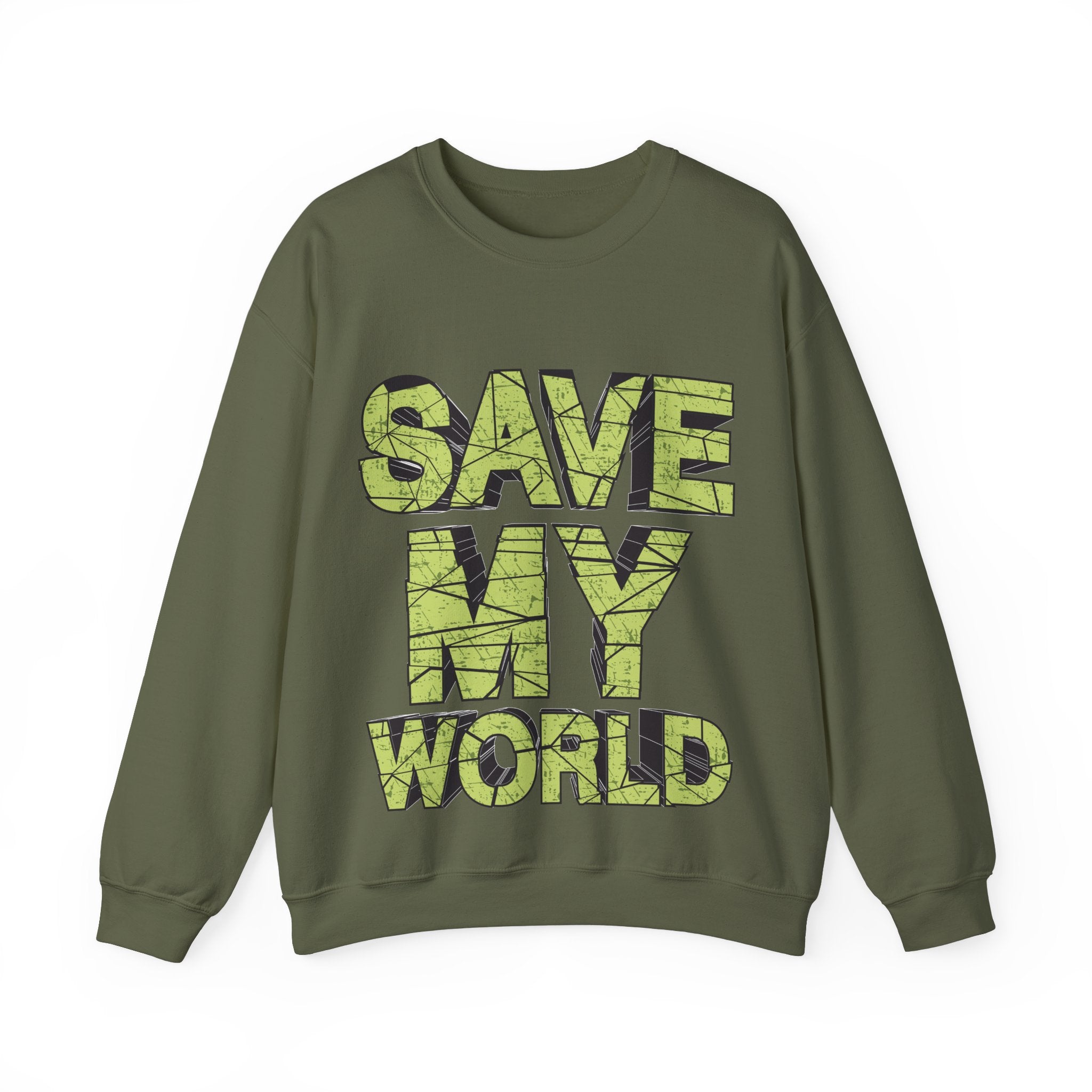 Save My World - Unisex Heavy Blend™ Crewneck Sweatshirt