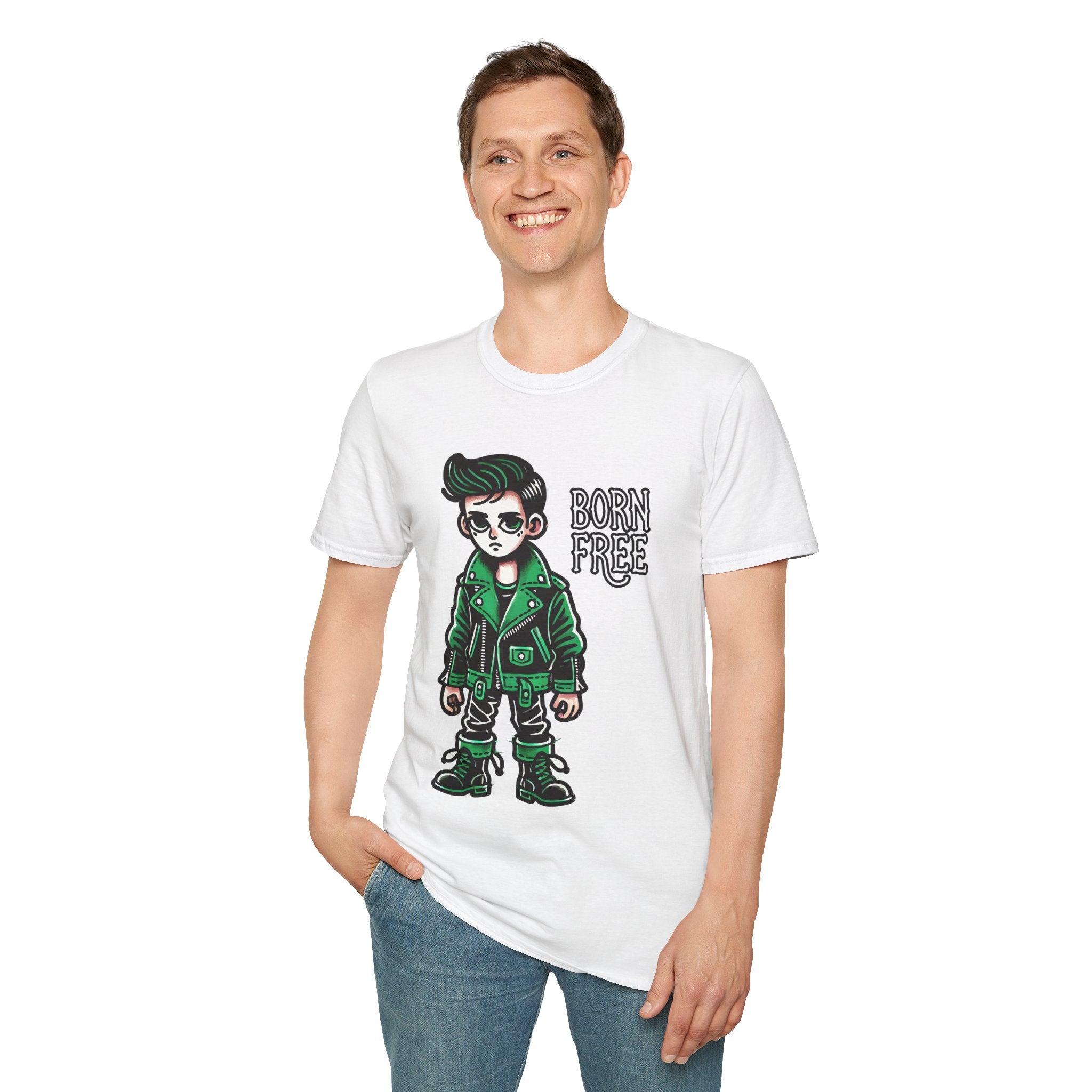 Born Free - Men's Softstyle T-Shirt